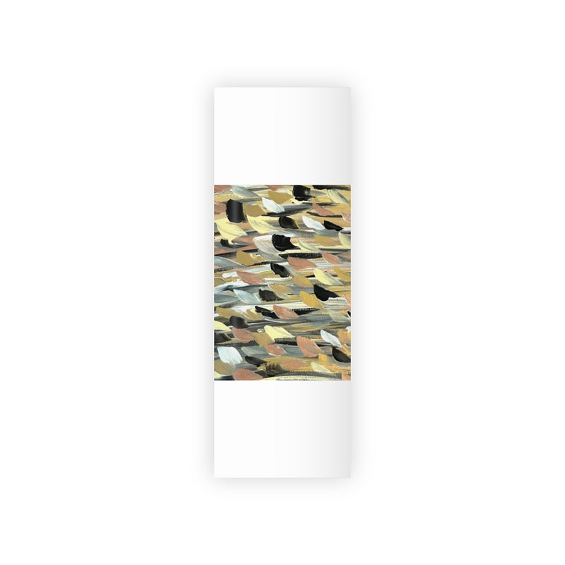 Rose Gold Brushstrokes Gift Wrapping Paper Rolls, 1pc – Deannas Designs and  Art