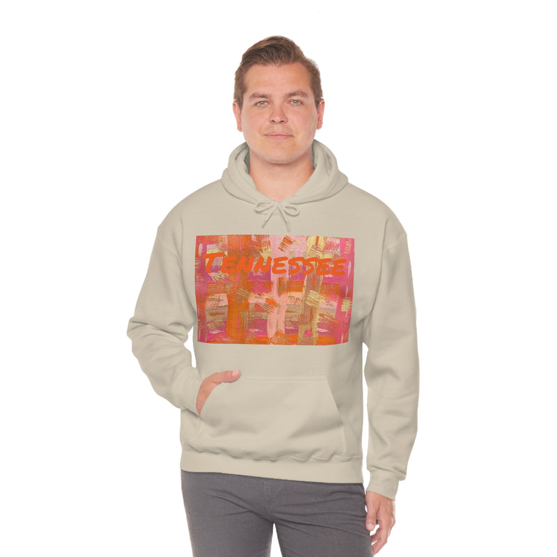 « Brushstrokes of Tennessee » Sweat à capuche unisexe Heavy Blend™