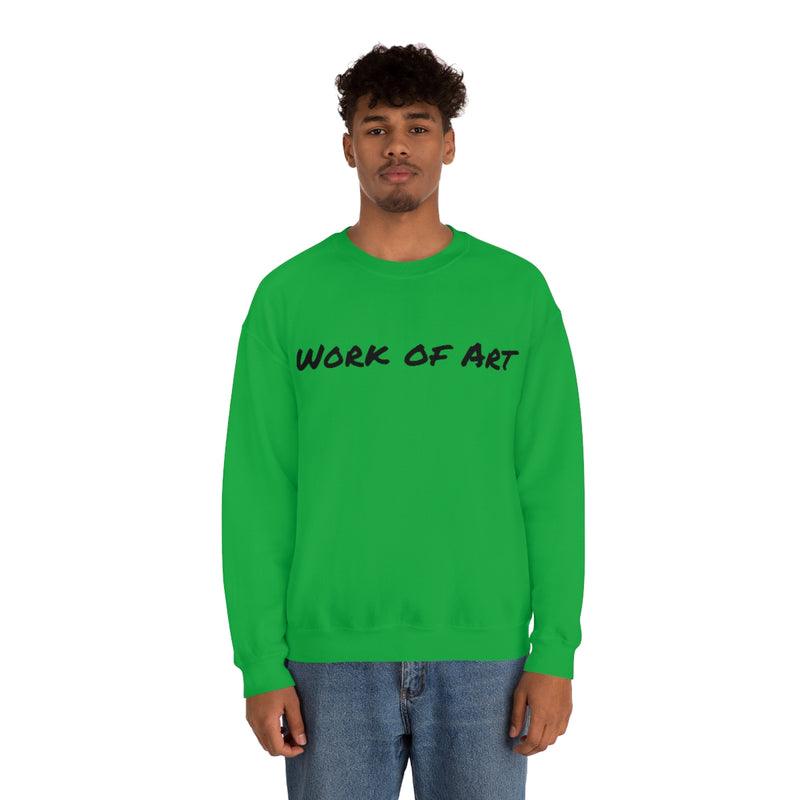 Sweat-shirt à col rond Work of Art Heavy Blend™ unisexe 