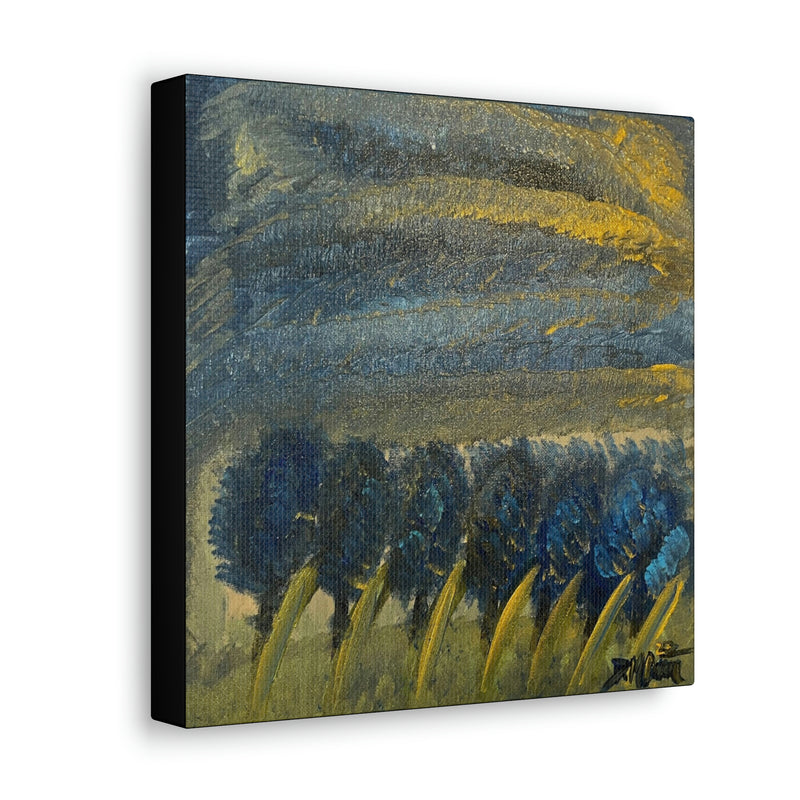 “Bluebonnets in the Storm” Canvas Gallery Wraps