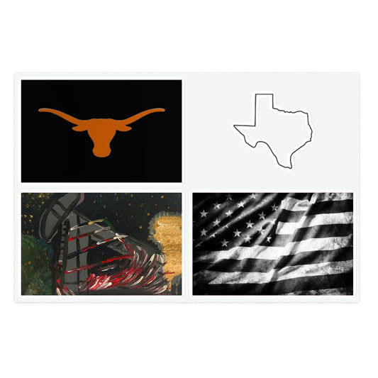 Texas assorted Sticker Sheets