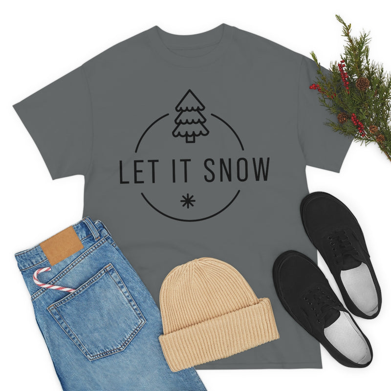 Let it Snow T-shirt unisexe