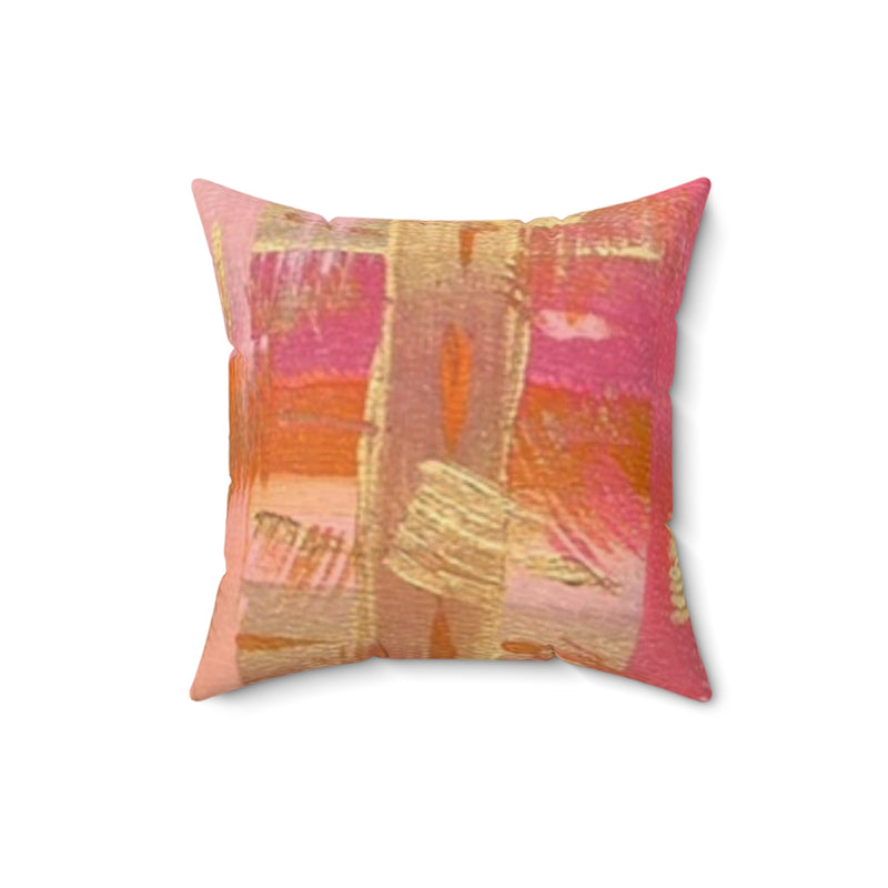 “The Brushstrokes of Tennessee” Spun Polyester Square Pillow