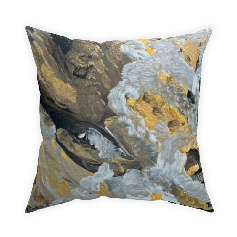 "Strength" Abstract- Broadcloth Pillow