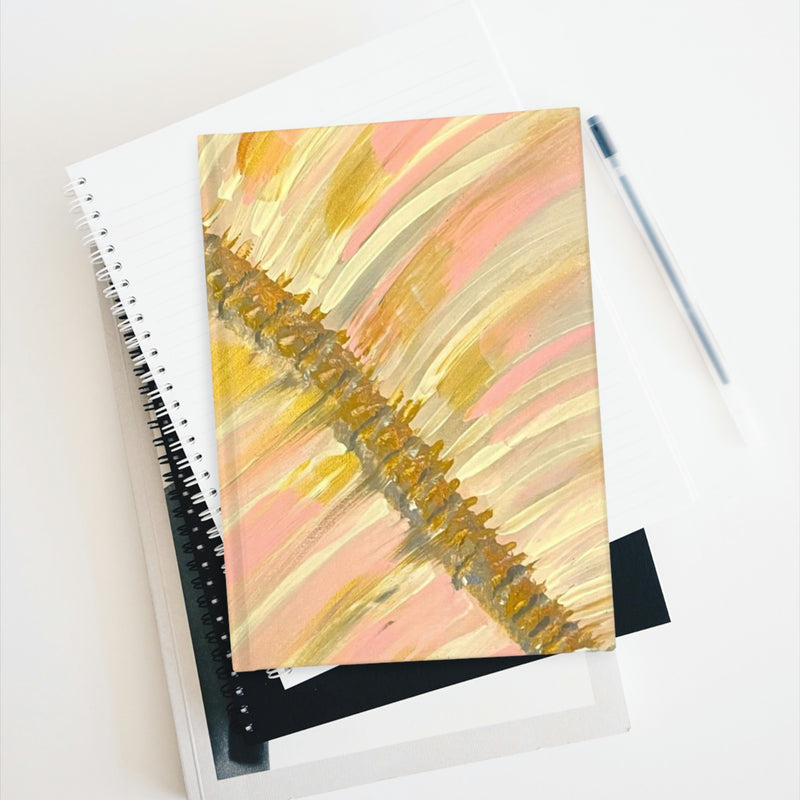 Disjointed Art by Deanna Caroon Hard Cover Journal - Ruled Line