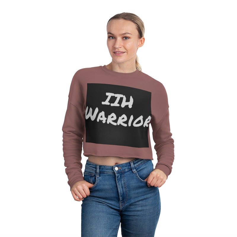IIH Warrior - Brave -Strong -Resilient -Sweat-shirt court pour femme
