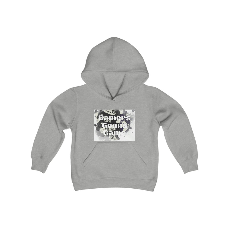 Gamers Gonna Game Youth Heavy Blend Hooded Sweatshirt