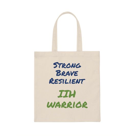 Strong- Brave-Resilient - IIH Warrior - Sac fourre-tout en toile