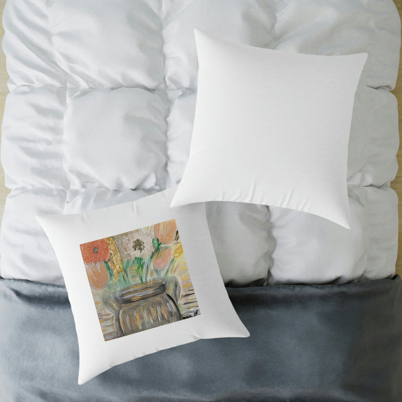 The Greg White Spun Polyester Pillow