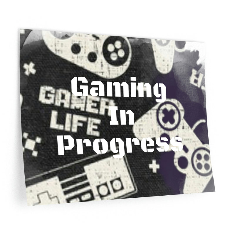 Gaming in Progress Wall Decals