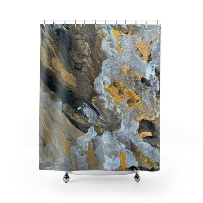 "Strength" Abstract- Shower Curtains