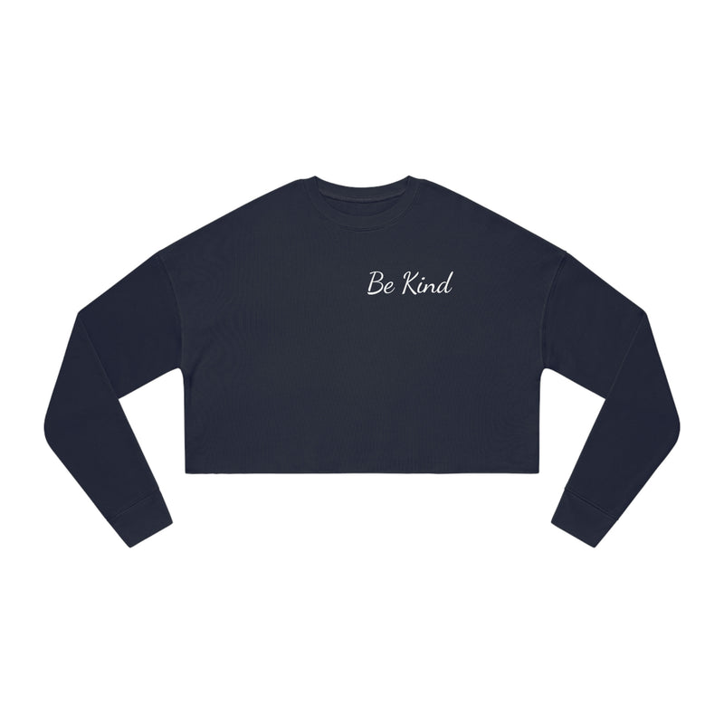Be Kind Women's Cropped Sweatshirt