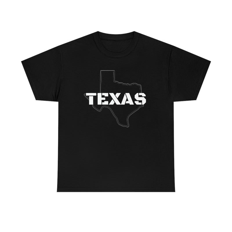T-shirt unisexe en coton épais "Texas"