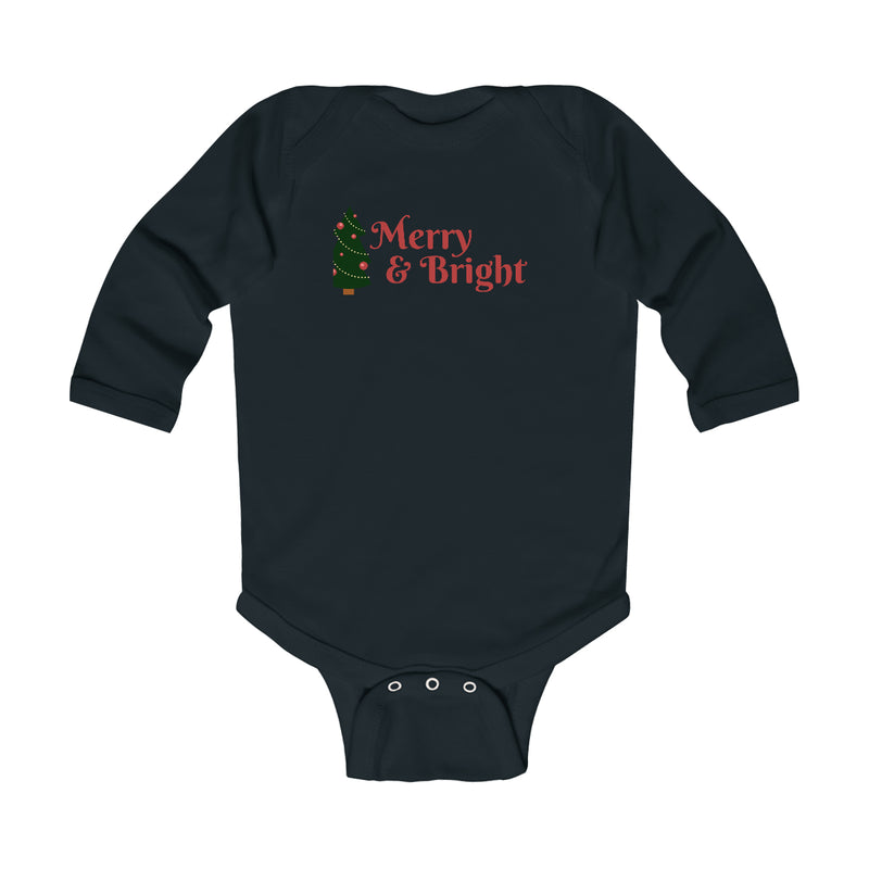 Merry & Bright Infant Long Sleeve Bodysuit