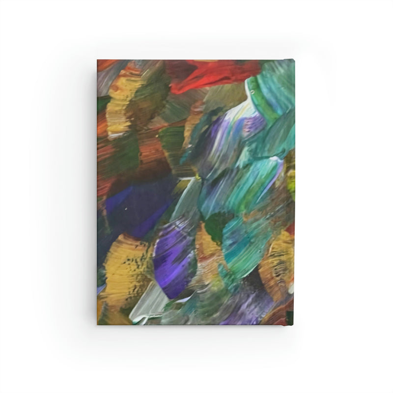 The Aurora Art By Deanna Caroon Hard Cover Journal - Ruled Line