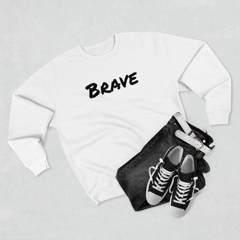 BRAVE Unisex Premium Crewneck Sweatshirt