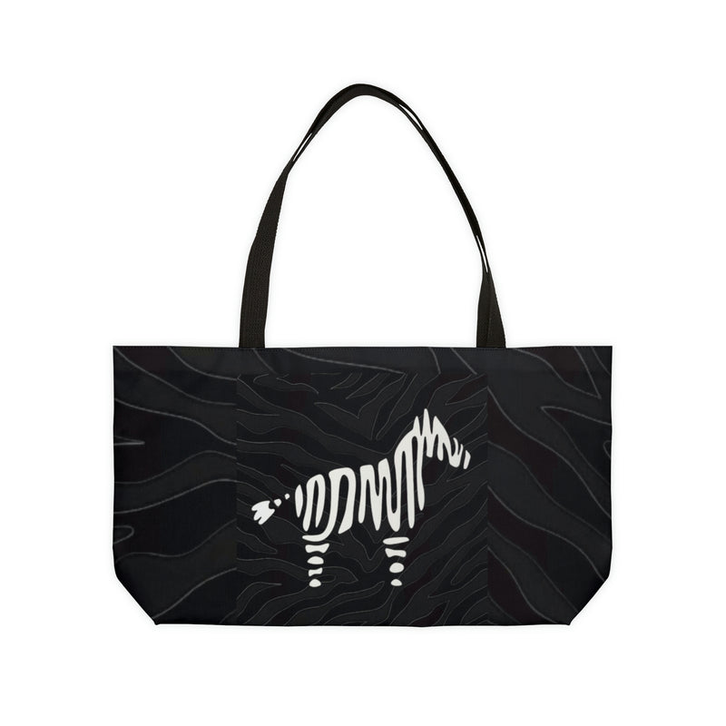 EDS Awareness Zebra Weekender Tote Bag
