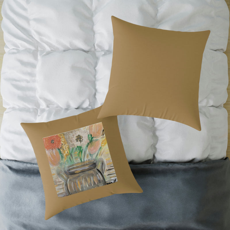 The Greg in Bronze Spun Polyester Pillow