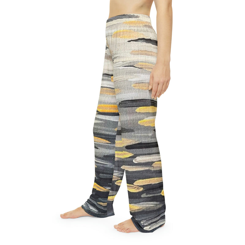Pantalon Pyjama Femme « Zebra Brushstrokes »