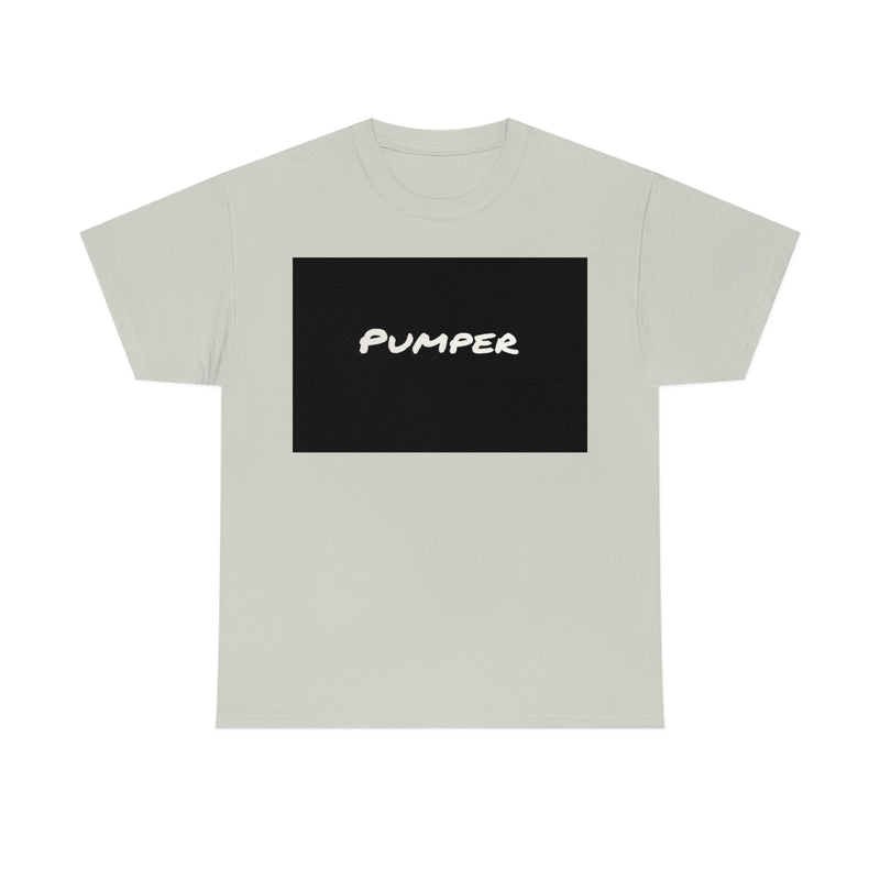 T-shirt unisexe en coton épais Pumper