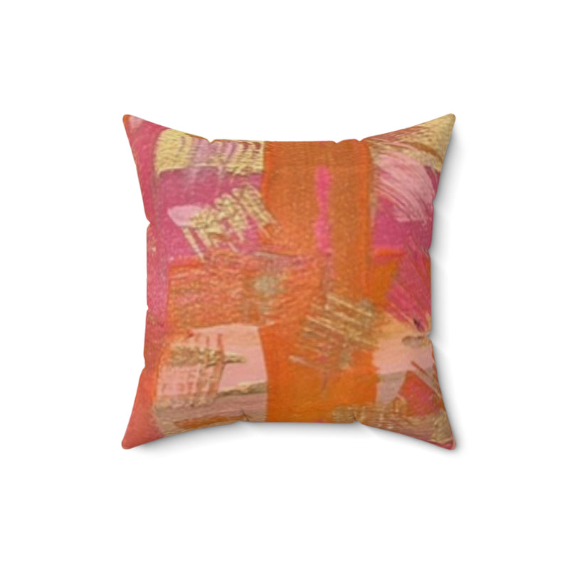 “The Brushstrokes of Tennessee” Spun Polyester Square Pillow