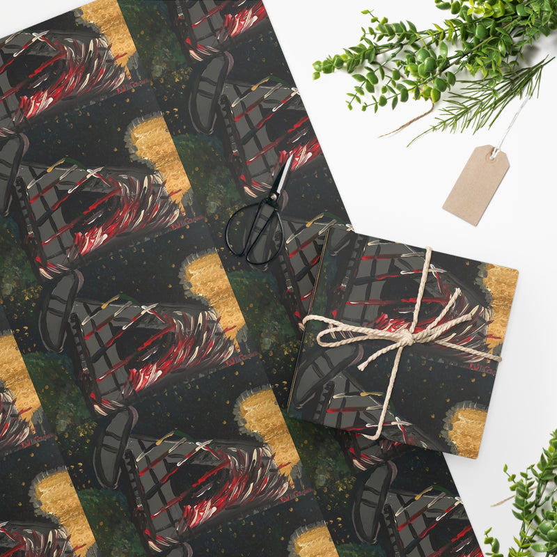 "West Texas Gold- The Pumper" Wrapping Paper