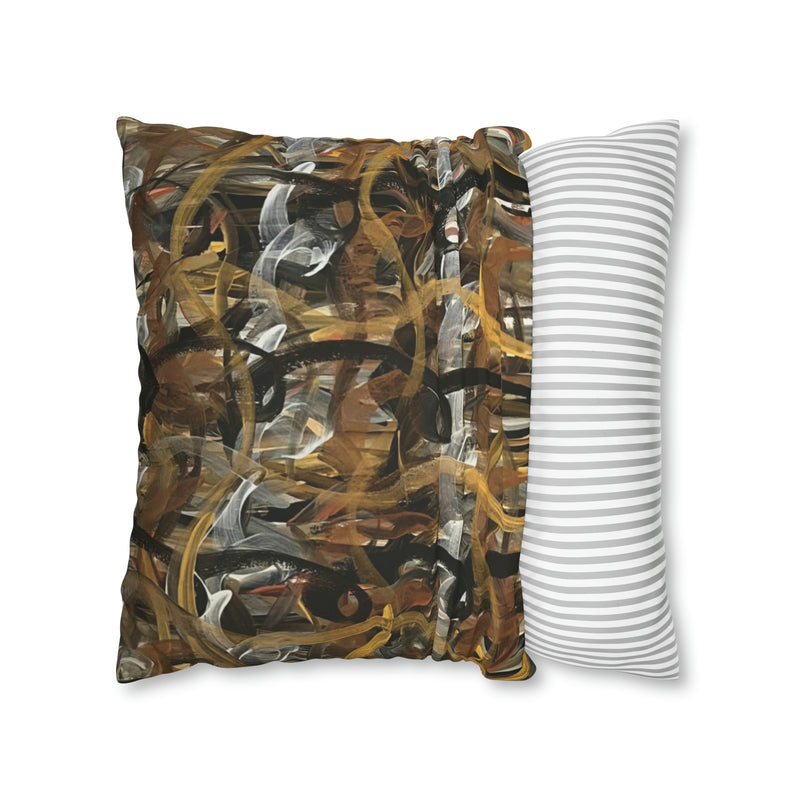 Metallic Loops Spun Polyester Pillowcase