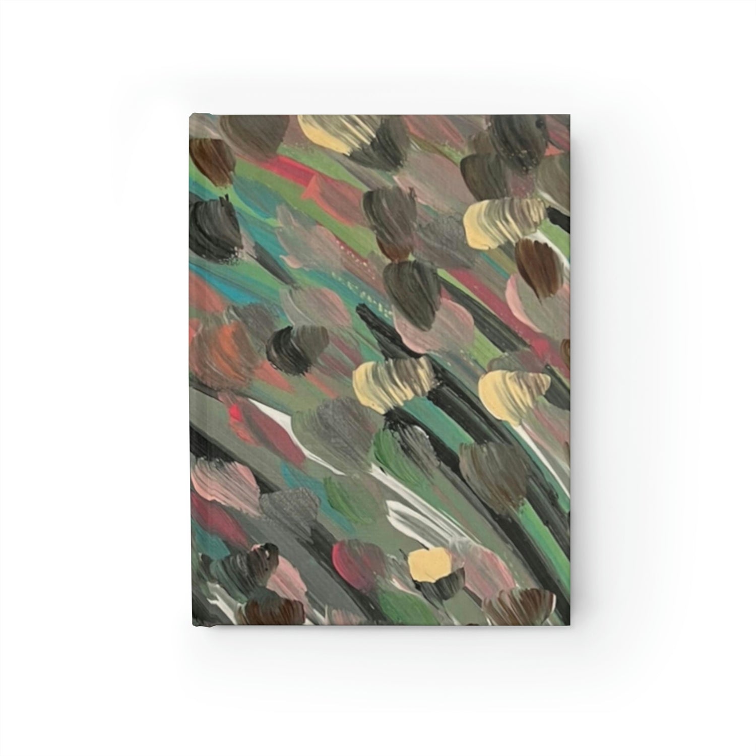 Finger Painting in The Meadow Hardcover Journal - Ruled Line