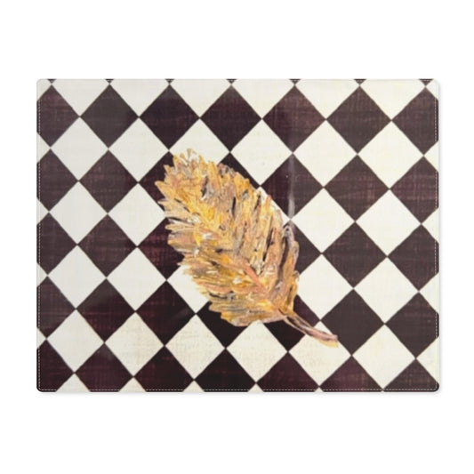 The Golden Leaf Diamond Placemat