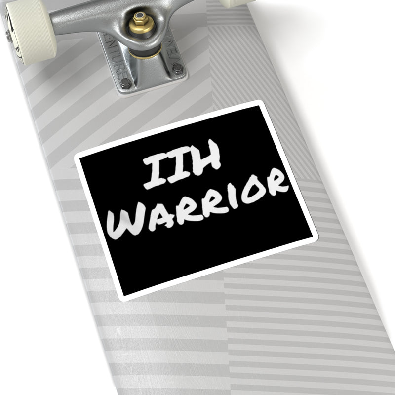 IIH Warrior Sticker - Black and White- Kiss-Cut Stickers