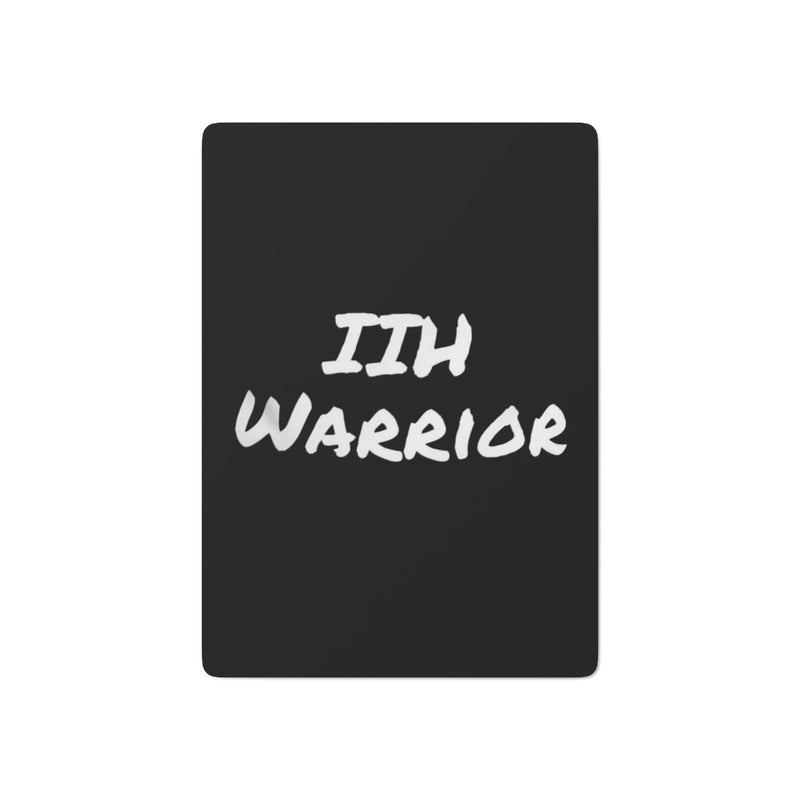 IIH Warrior - Black and White - Custom Poker Cards