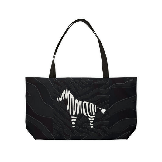 EDS Awareness Zebra Weekender Tote Bag