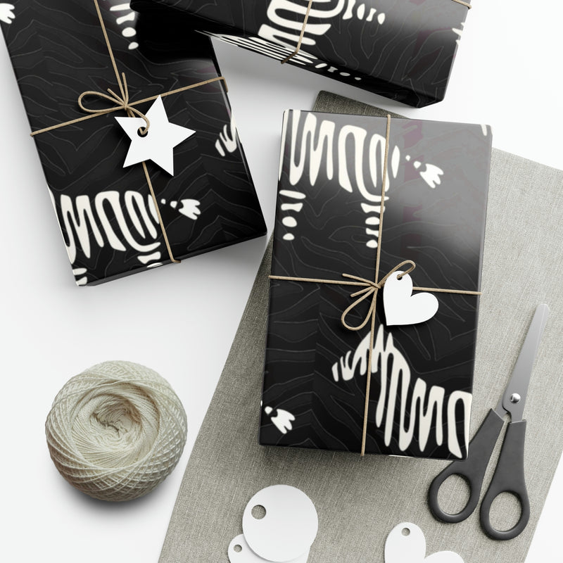 Eds Awareness Zebra Gift Wrap Papers