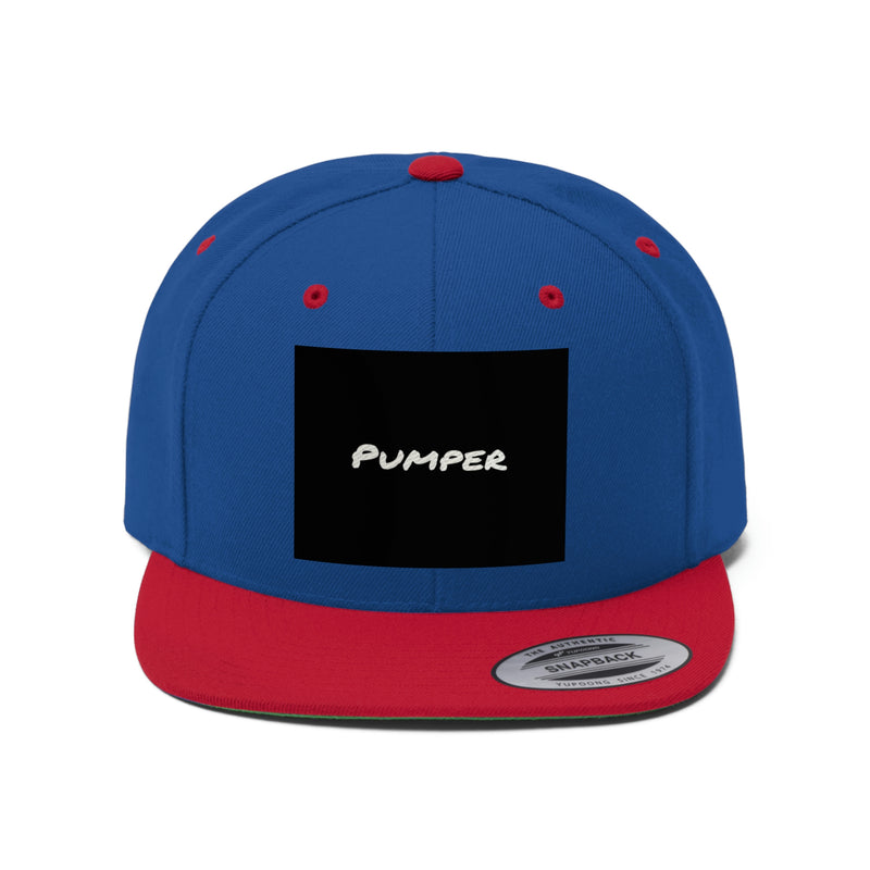 Pumper Unisex Flat Bill Hat