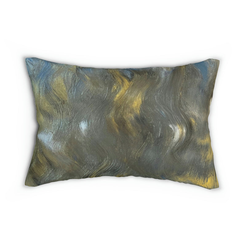 The Dreamer Fine Art Spun Polyester Lumbar Pillow