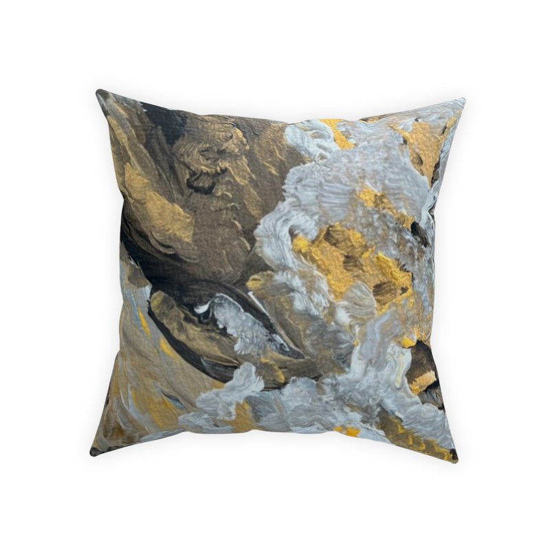 "Strength" Abstract- Broadcloth Pillow