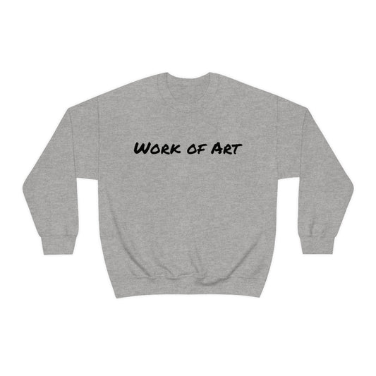Sweat-shirt à col rond Work of Art Heavy Blend™ unisexe 