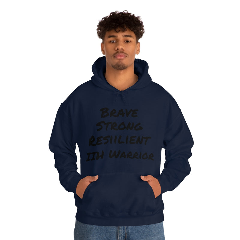 Brave- Strong- Resilient - IIH Warrior - Unisex Heavy Blend™ Hooded Sweatshirt