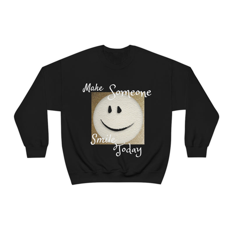 "Make Someone Smile Today!" Unisex Heavy Blend™ Crewneck Sweatshirt