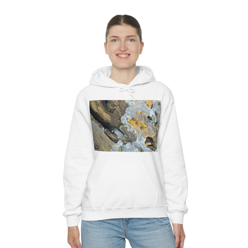 "Strength" Abstract- Sweat à capuche unisexe Heavy Blend™